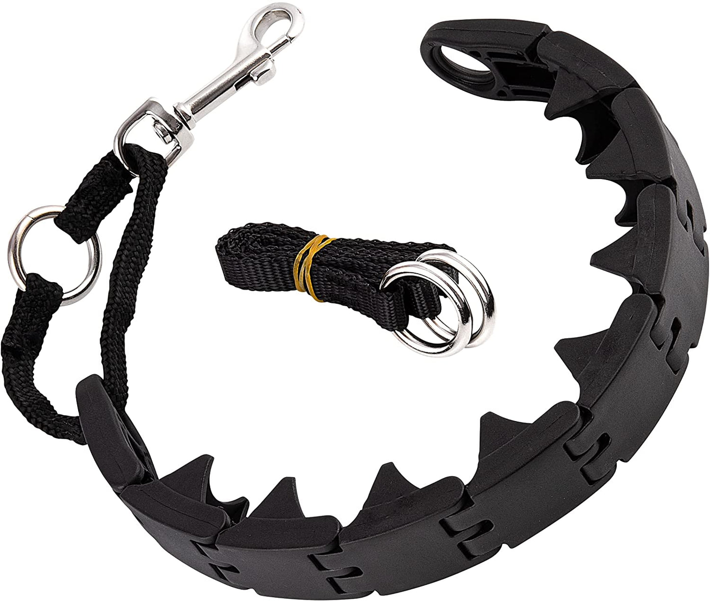 Ram-Pro Dog Training Collar Small Pinch Collar for Dogs Triple Crown Pro Training Collar Gentle Effective Control in a No Barking Control Dog Collar