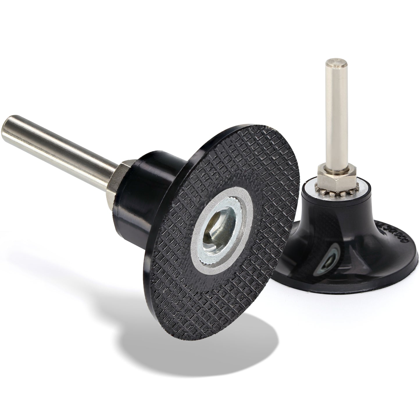 2 Inch Disc Pad Holder with ¼” Shank, Die Grinder Sanding Suitable for Roloc, Sanding and Surface Preparation, – by Ram Pro