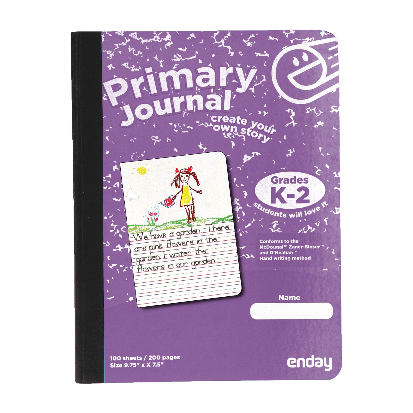 Enday 100 Ct.Primary Journal Story Composition Books
