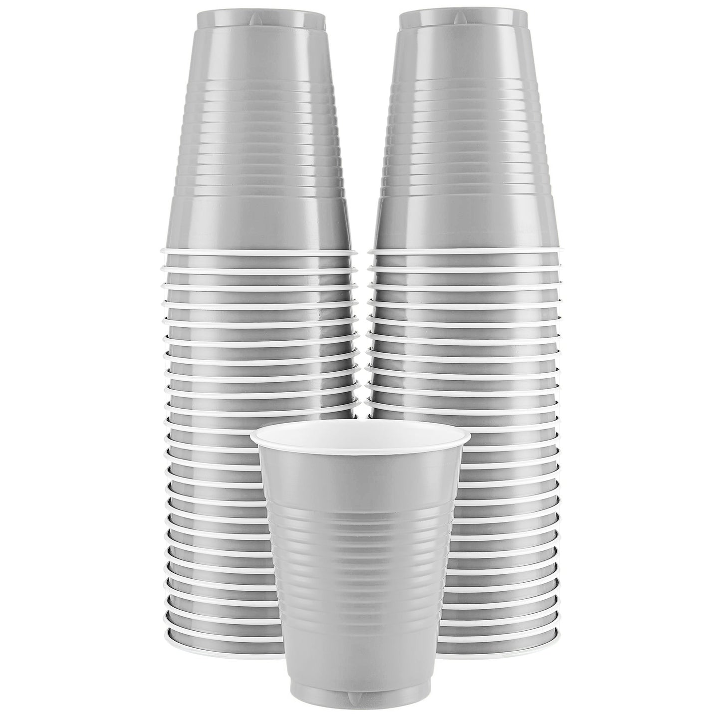 SparkSettings Disposable Plastic Cups 18oz, 50 Pack