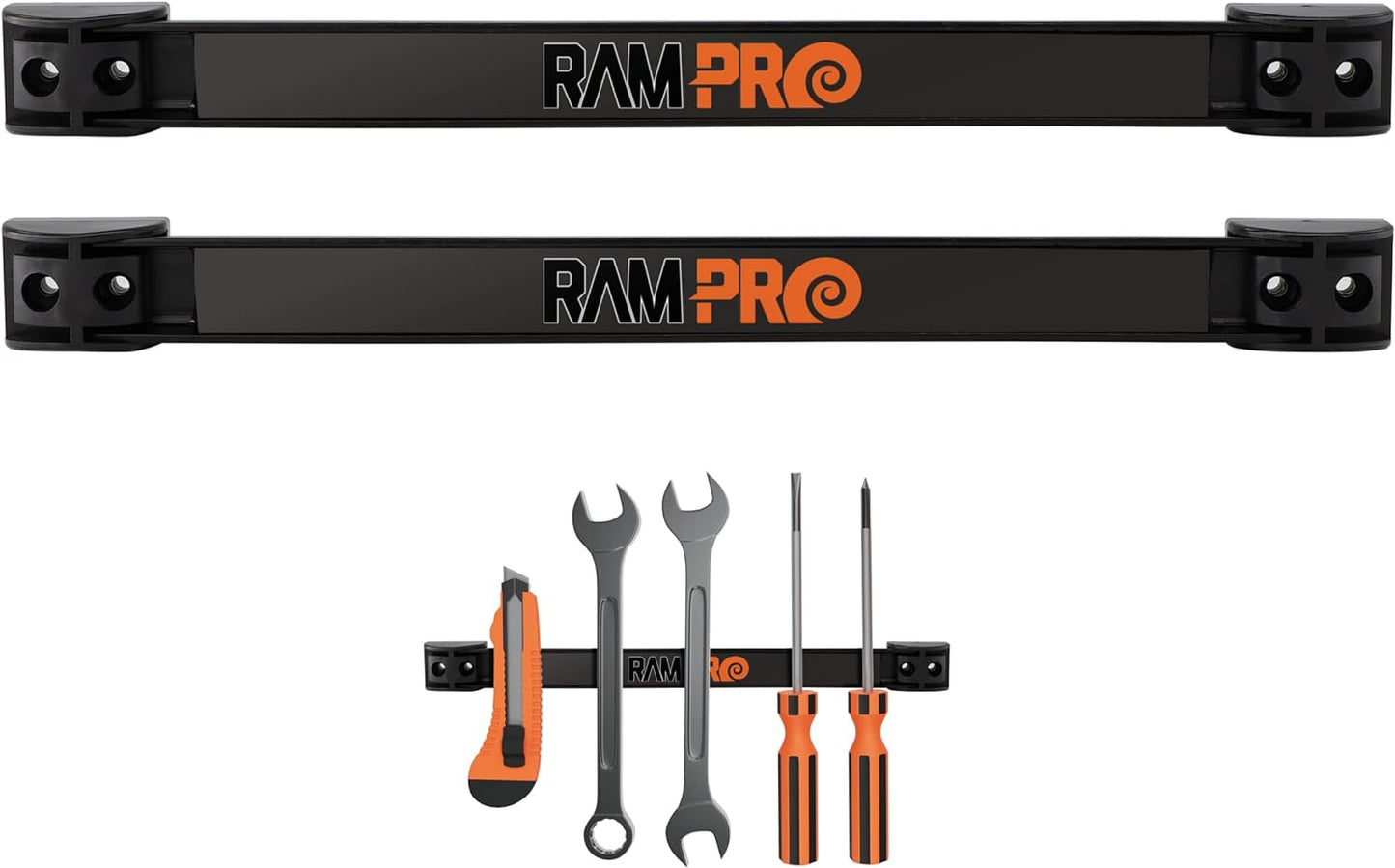 Vanitek 12-Inch Magnetic Metal Tool Holder Organizer Racks, Heavy-Duty Bar for Garage/Workshop