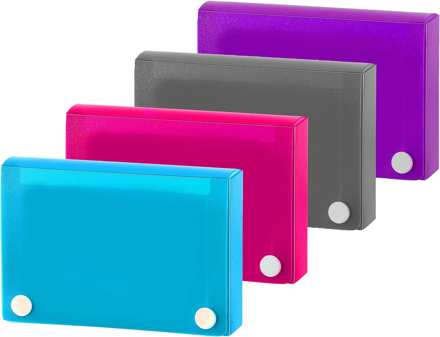Enday 3" X 5" Index Card Case Holds 5 Tab Dividers