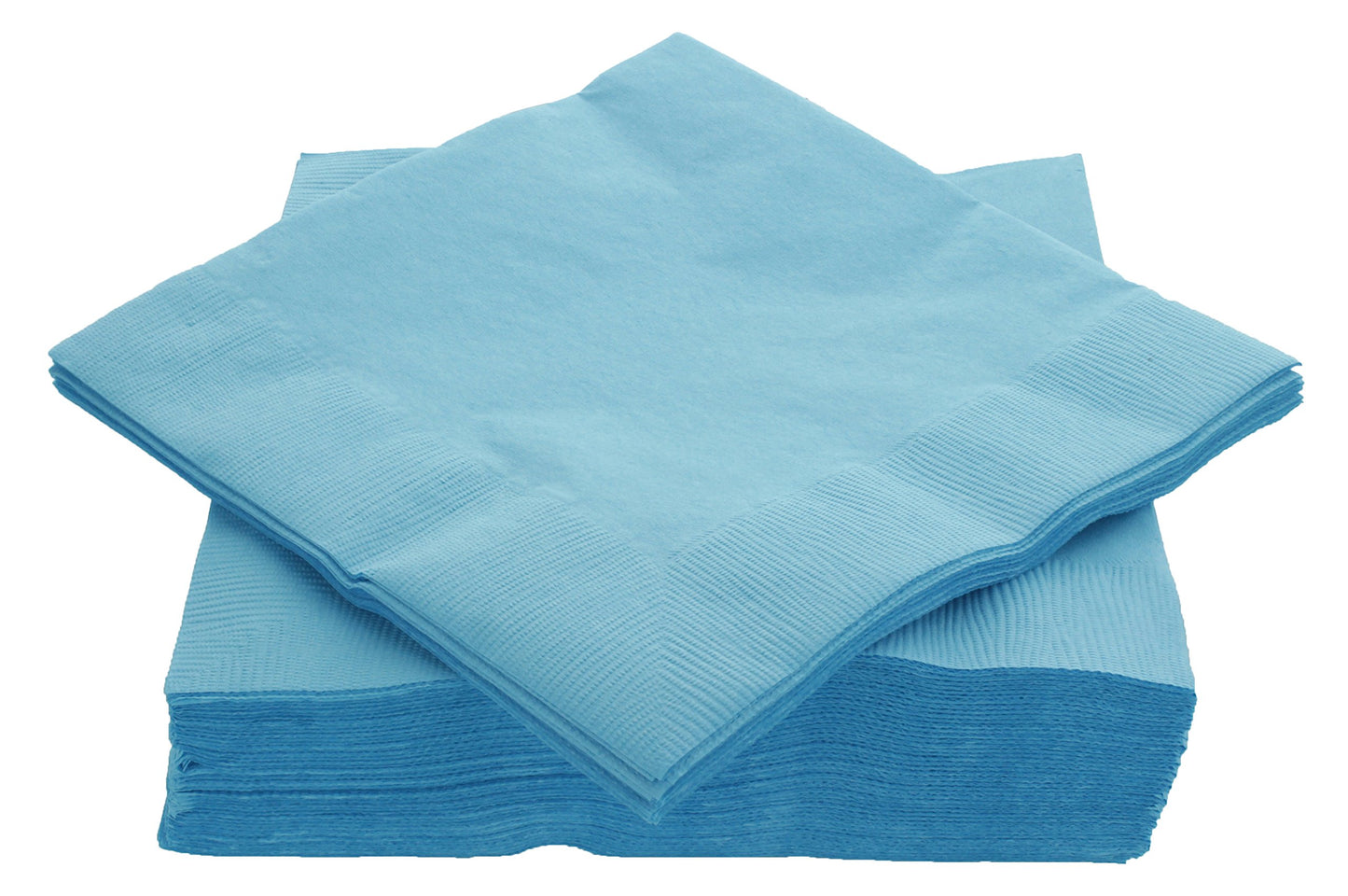 SparkSettings Lunch Napkins, 7” x 7” 2 Ply Paper Napkins, Pack of 50