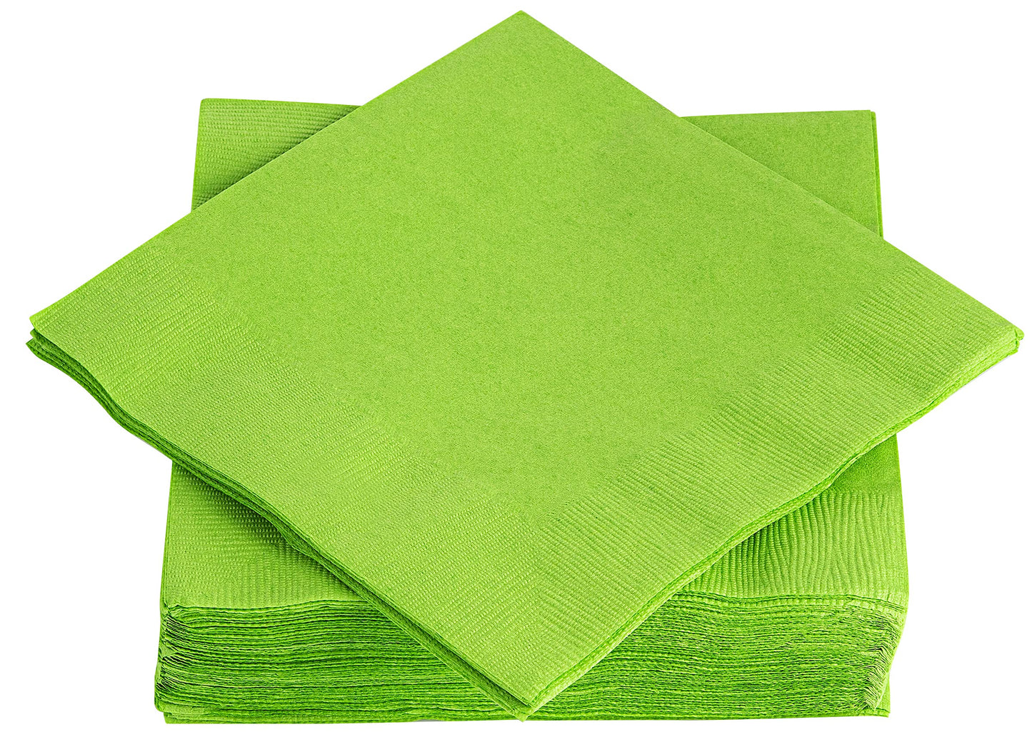 SparkSettings Lunch Napkins, 7” x 7” 2 Ply Paper Napkins, Pack of 50