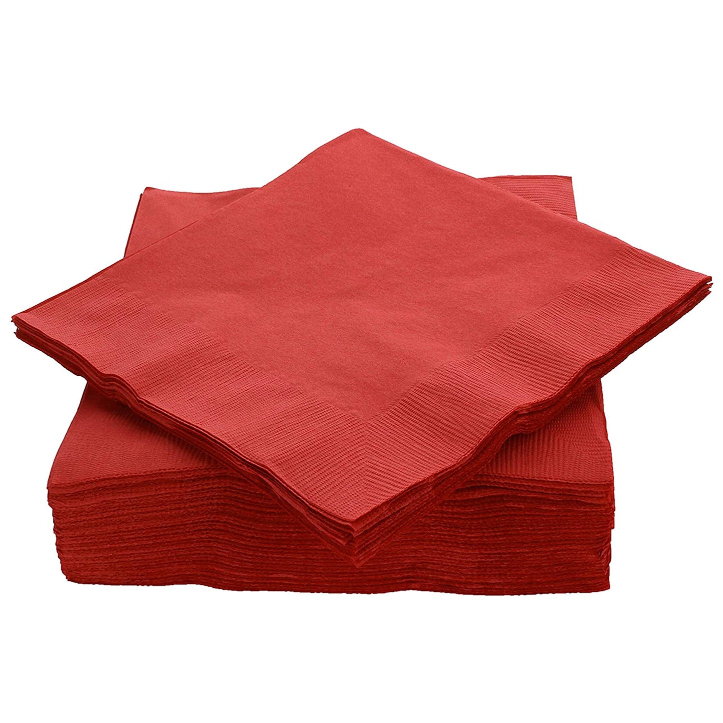 SparkSettings Lunch Napkins, 7” x 7” 2 Ply Paper Napkins, Pack of 50