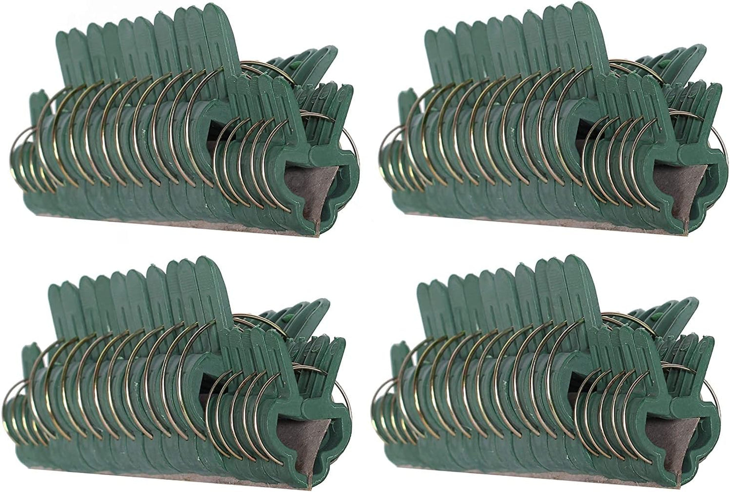 Ram-Pro Green Gentle Gardening Plant & Flower Lever Loop Gripper Clips, Tool for Supporting or Straightening Plant Stems, Stalks, and Vines