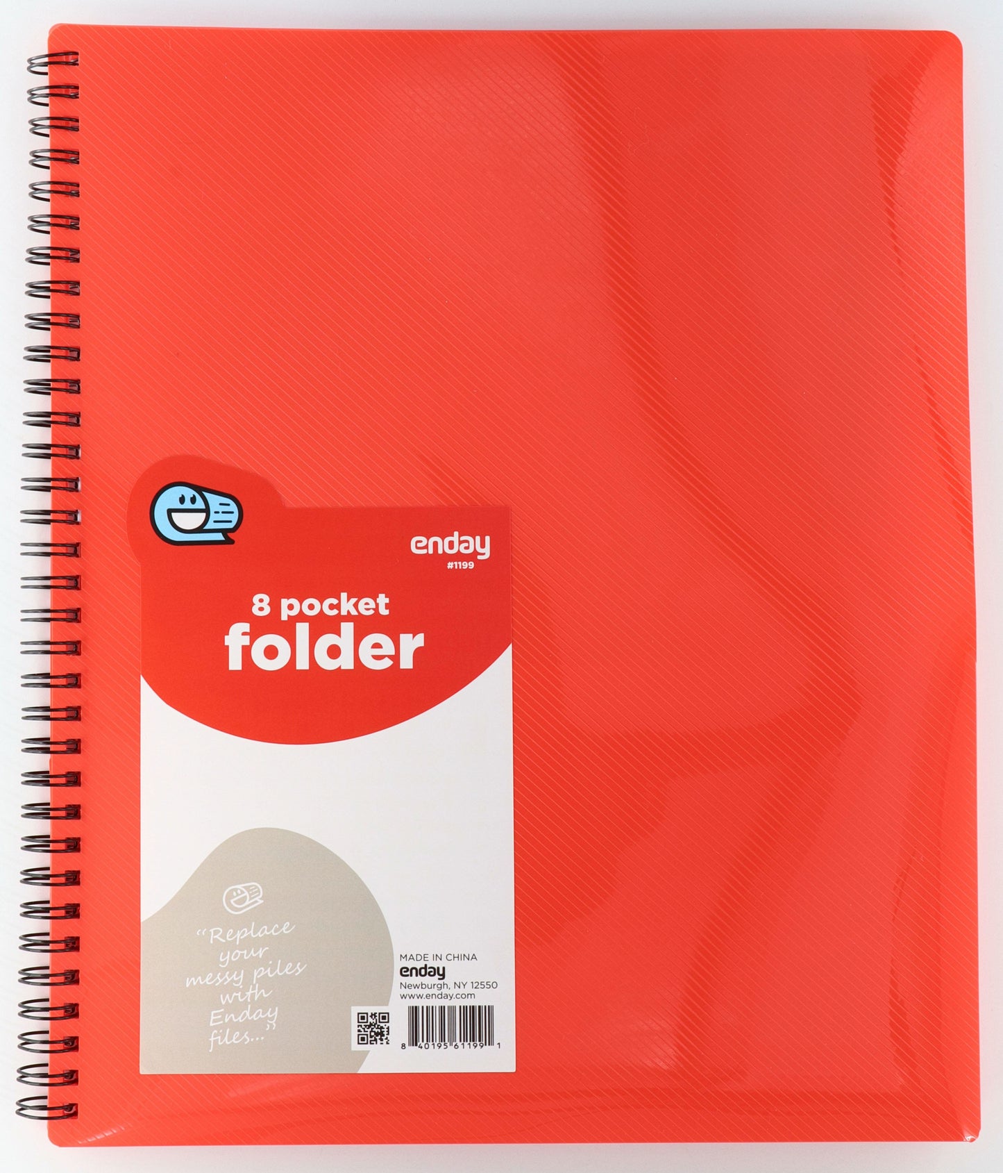 Enday 8 Pocket Folder
