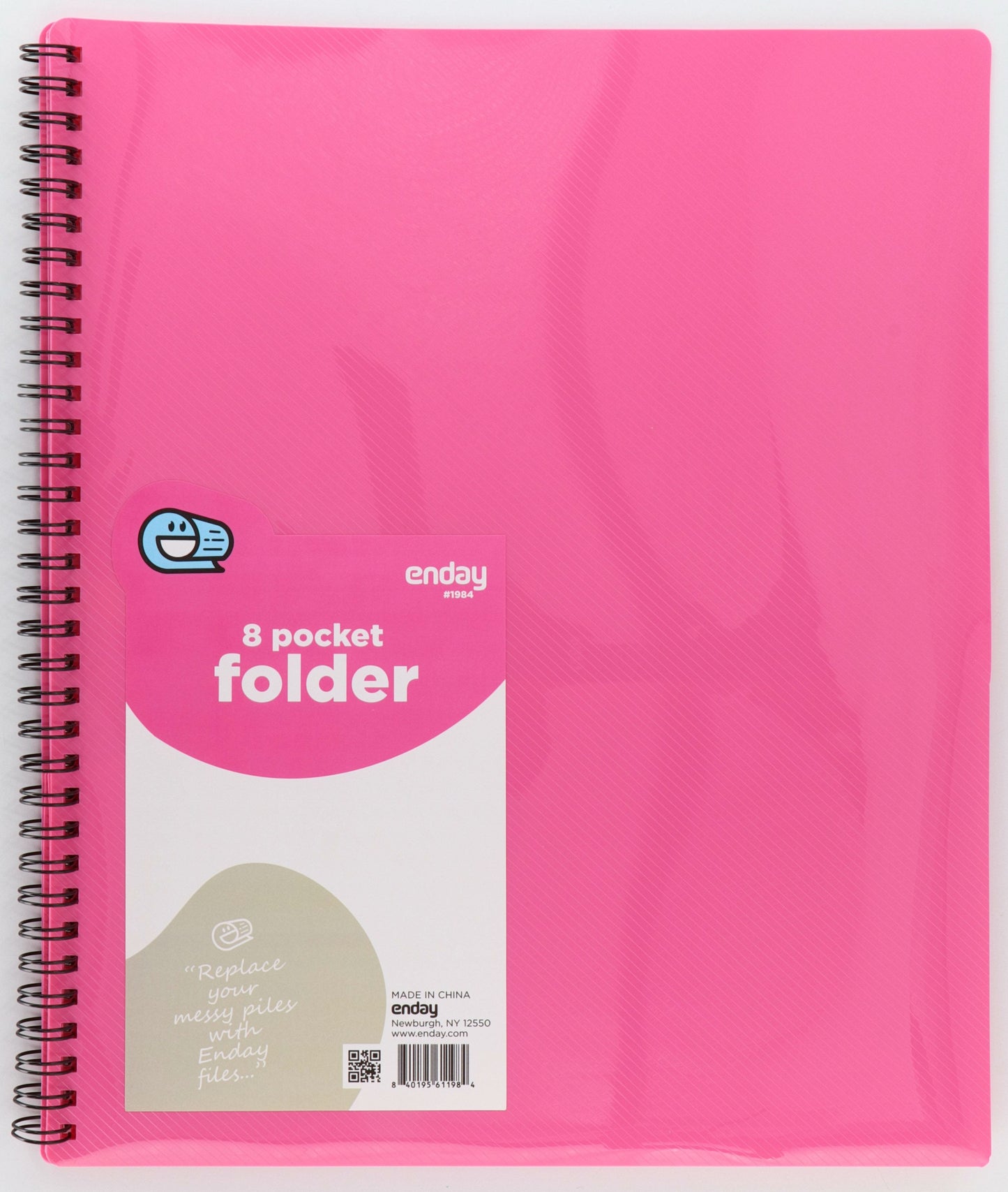 Enday 8 Pocket Folder