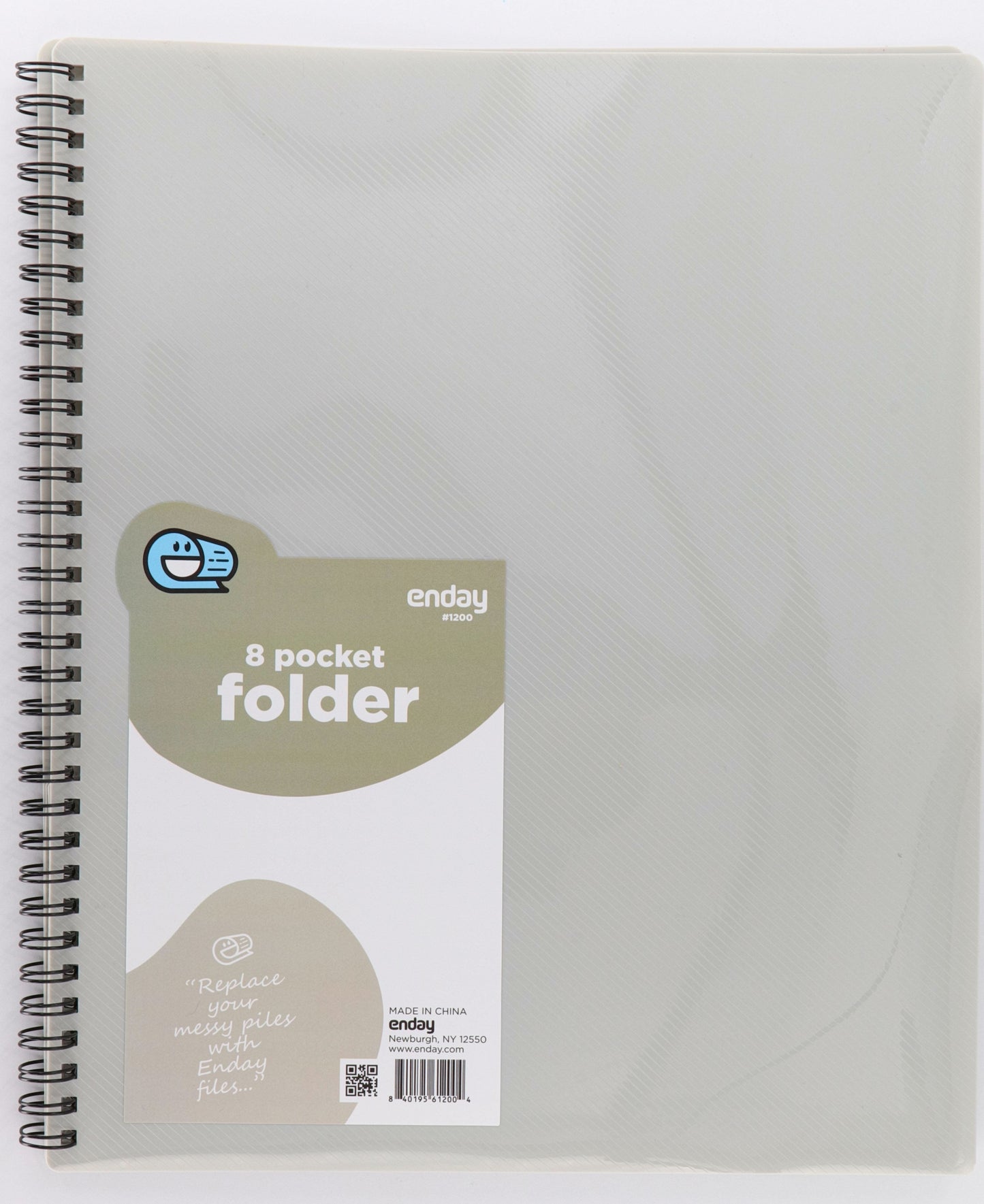Enday 8 Pocket Folder