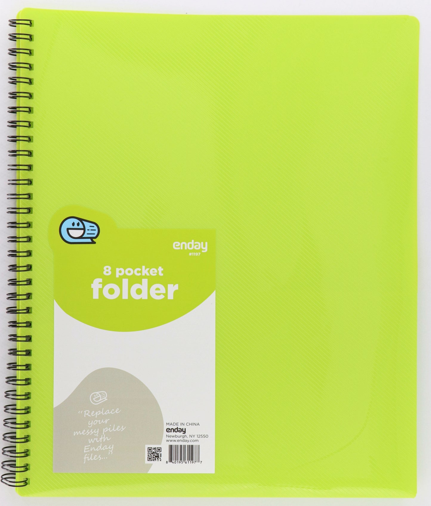 Enday 8 Pocket Folder