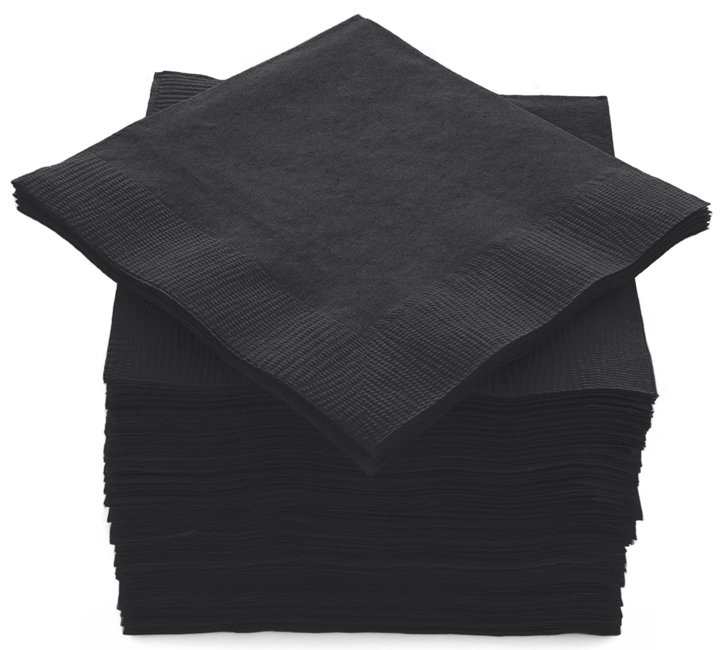 SparkSettings Beverage Napkins, 5” x 5” 2 Ply Paper Napkins, Pack of 100