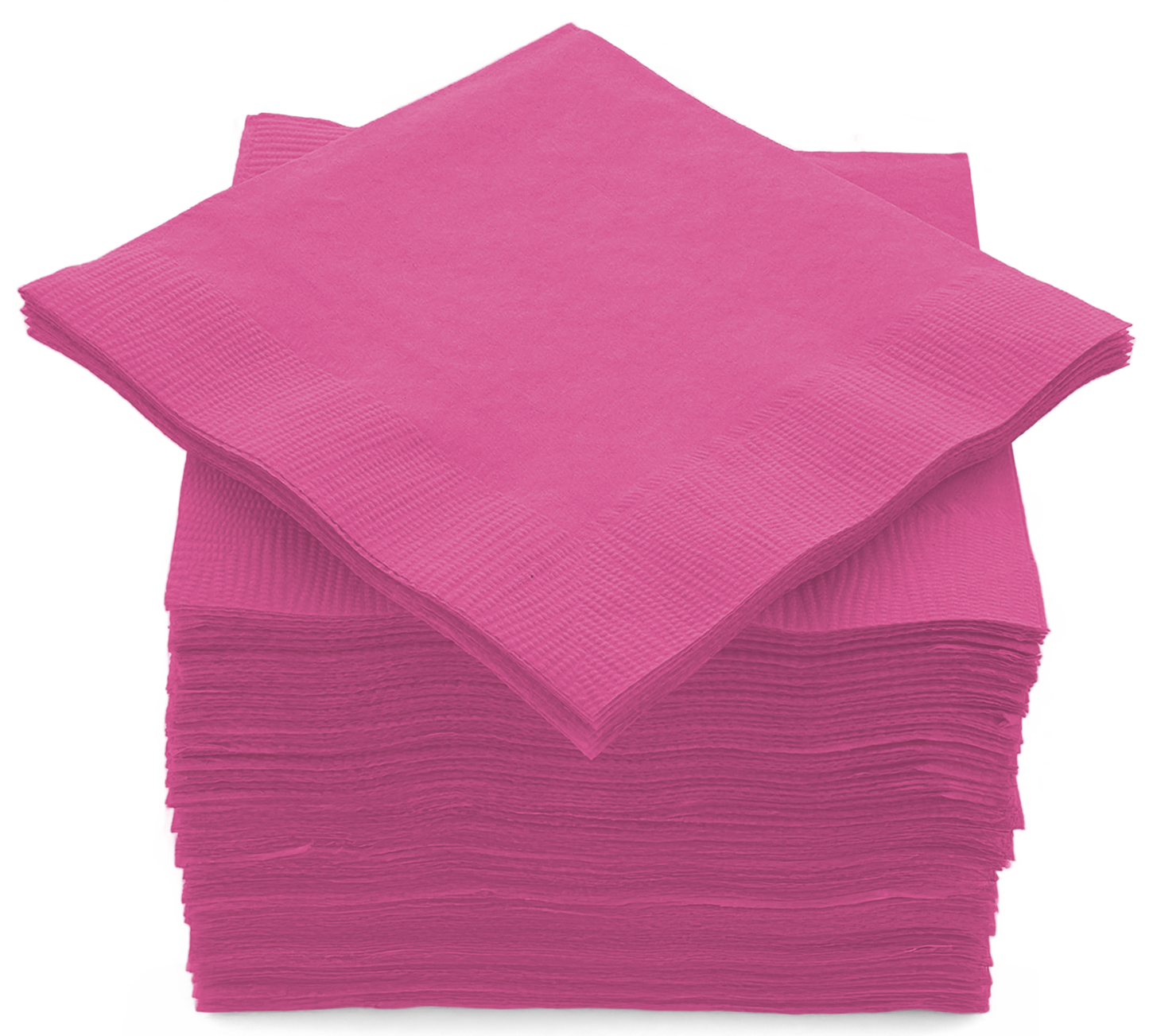 SparkSettings Beverage Napkins, 5” x 5” 2 Ply Paper Napkins, Pack of 100