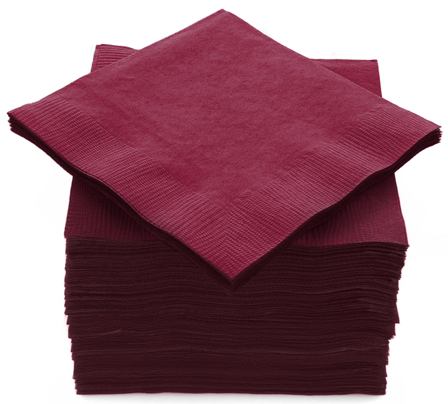 SparkSettings Beverage Napkins, 5” x 5” 2 Ply Paper Napkins, Pack of 100