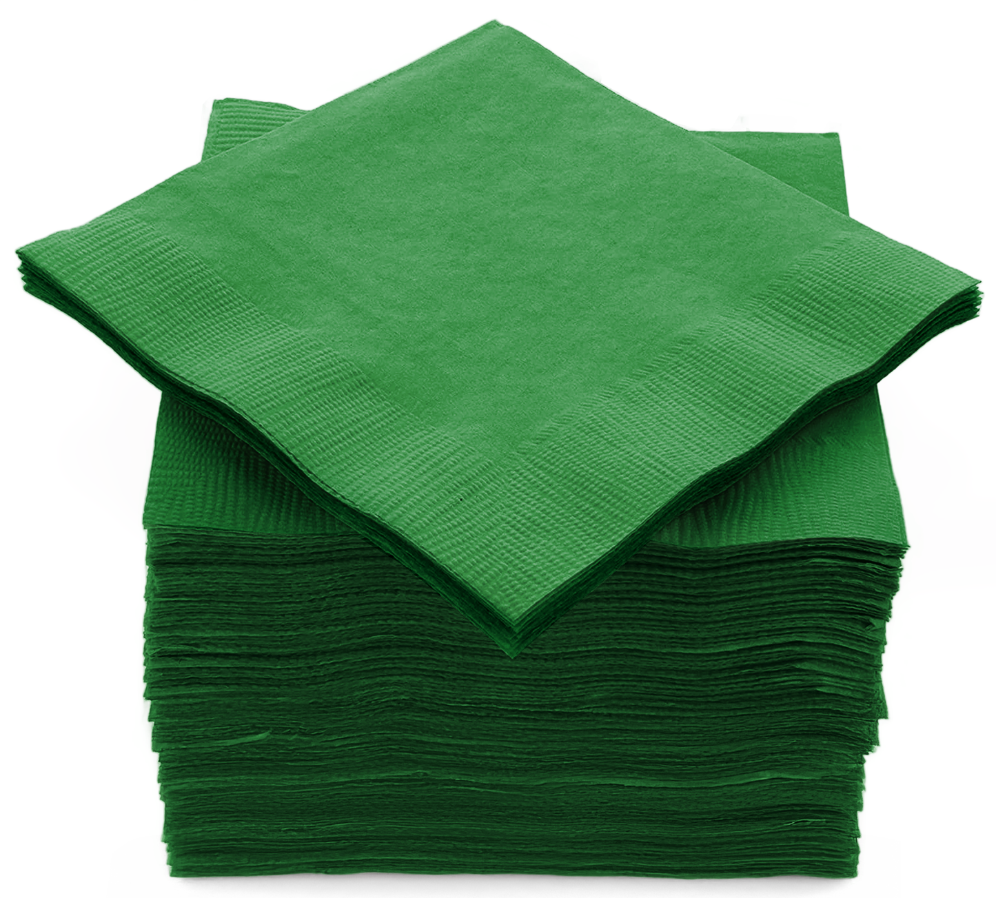 SparkSettings Beverage Napkins, 5” x 5” 2 Ply Paper Napkins, Pack of 100