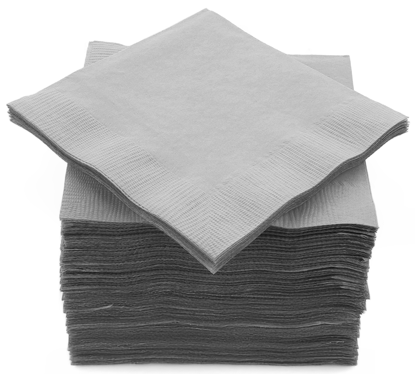 SparkSettings Beverage Napkins, 5” x 5” 2 Ply Paper Napkins, Pack of 100