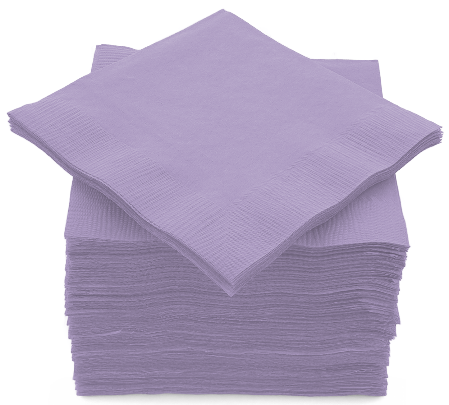 SparkSettings Beverage Napkins, 5” x 5” 2 Ply Paper Napkins, Pack of 100