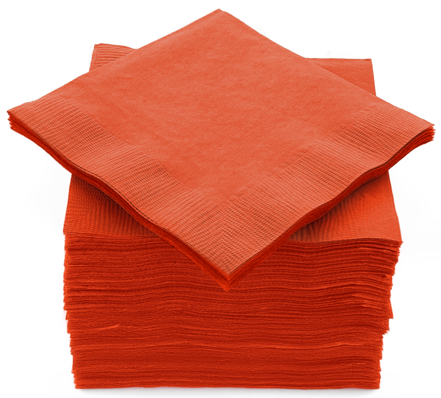 SparkSettings Beverage Napkins, 5” x 5” 2 Ply Paper Napkins, Pack of 100