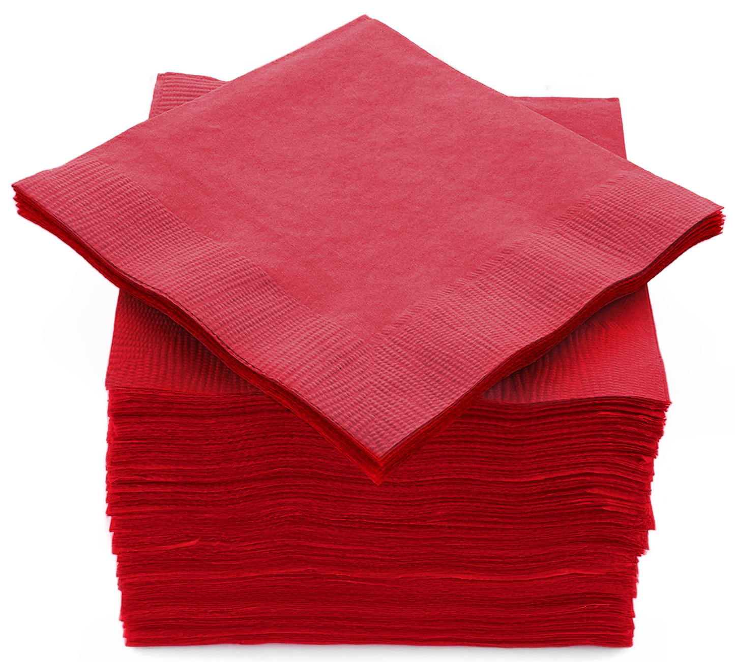 SparkSettings Beverage Napkins, 5” x 5” 2 Ply Paper Napkins, Pack of 100
