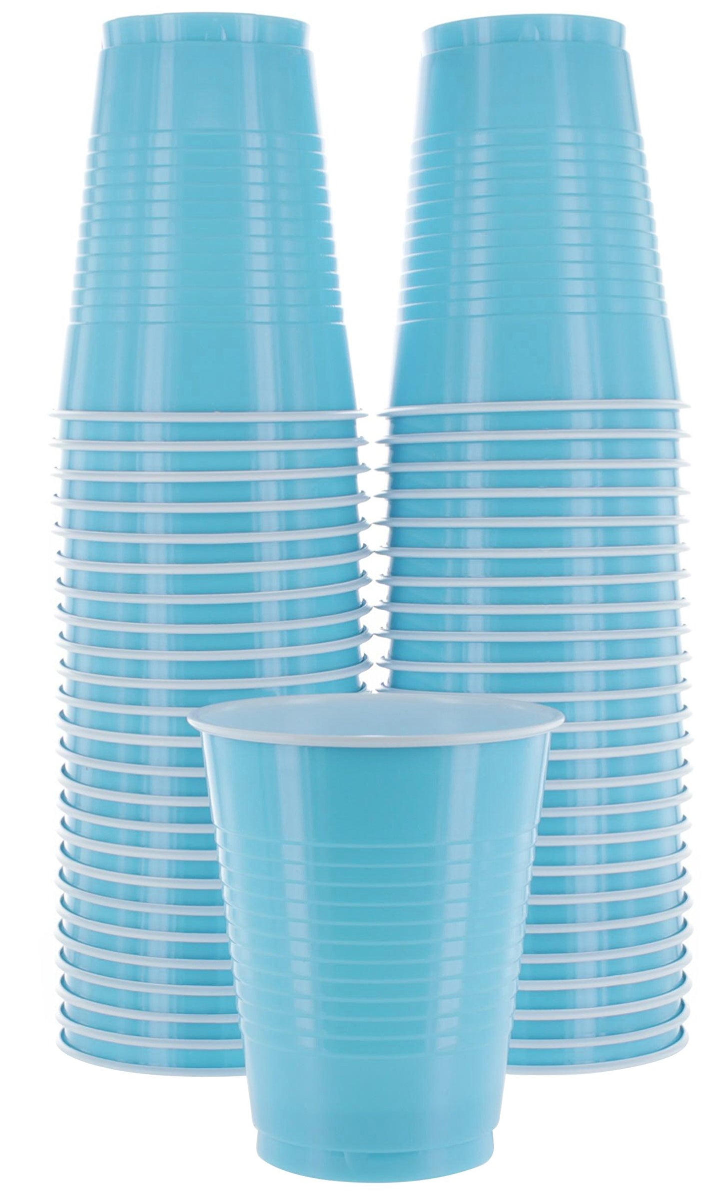 SparkSettings Disposable Plastic Cups 18oz, 50 Pack