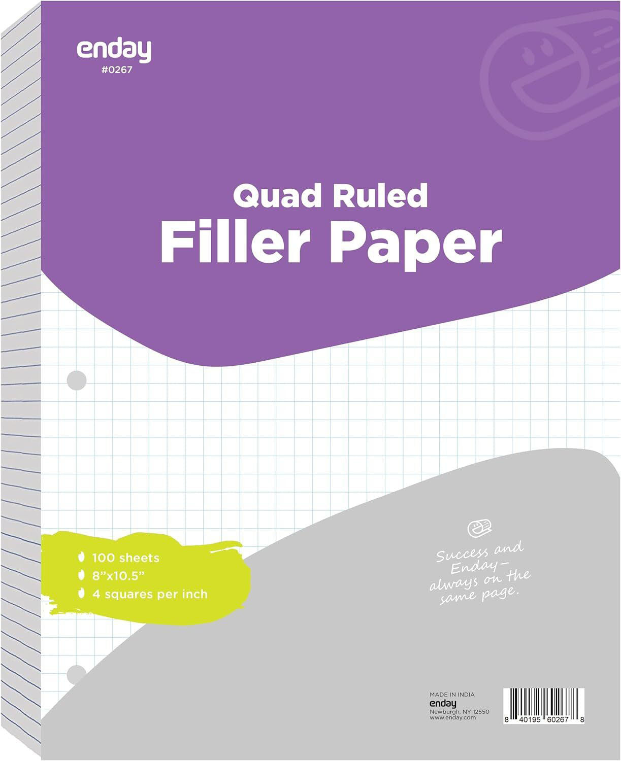 Enday Loose Leaf Paper 