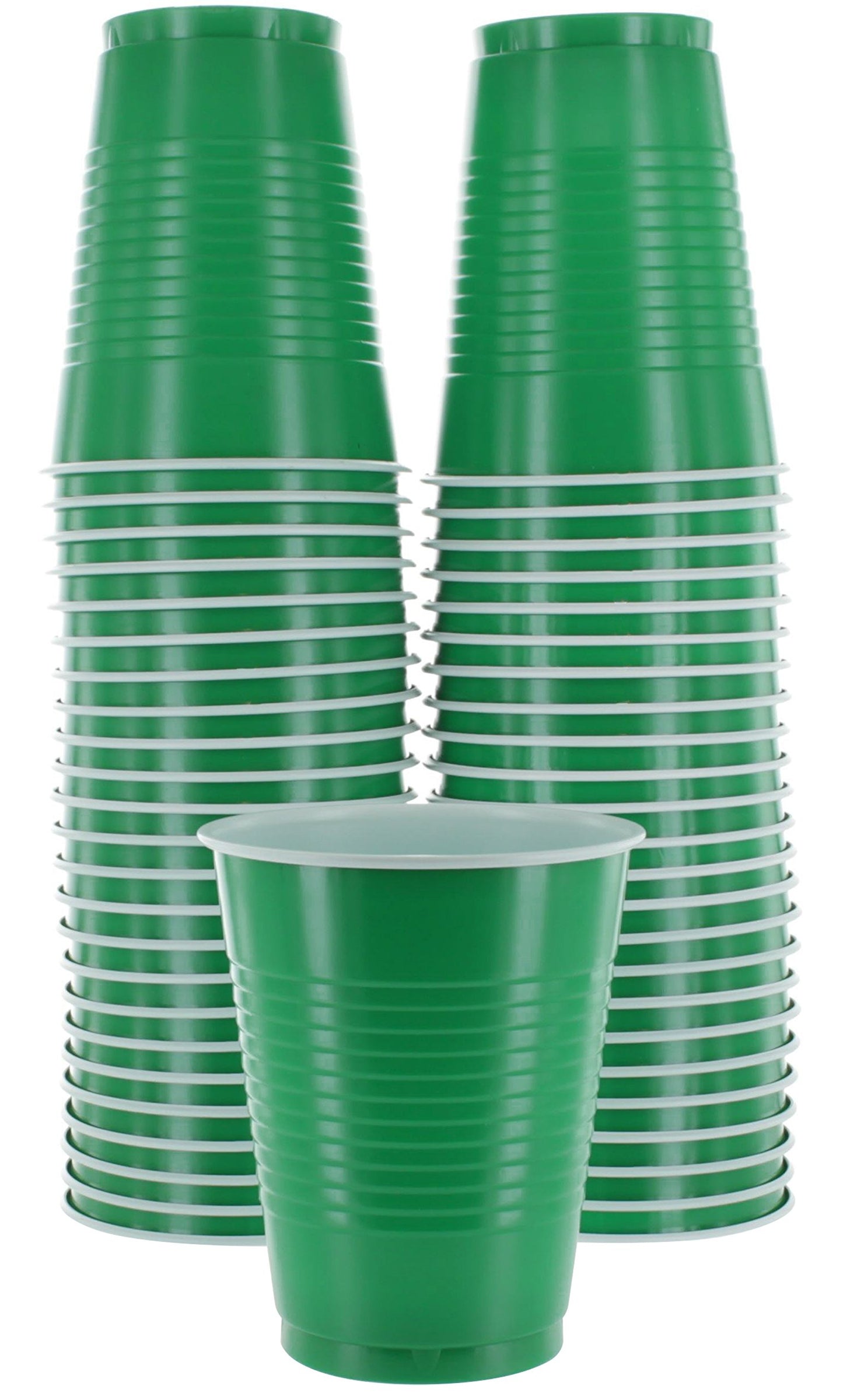 SparkSettings Disposable Plastic Cups 18oz, 50 Pack