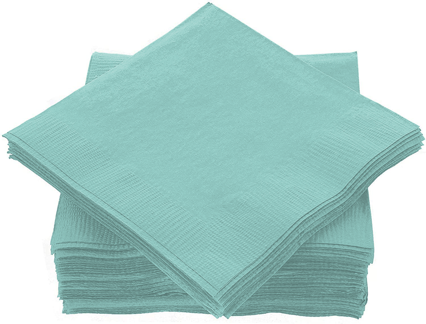 SparkSettings Lunch Napkins, 7” x 7” 2 Ply Paper Napkins, Pack of 50