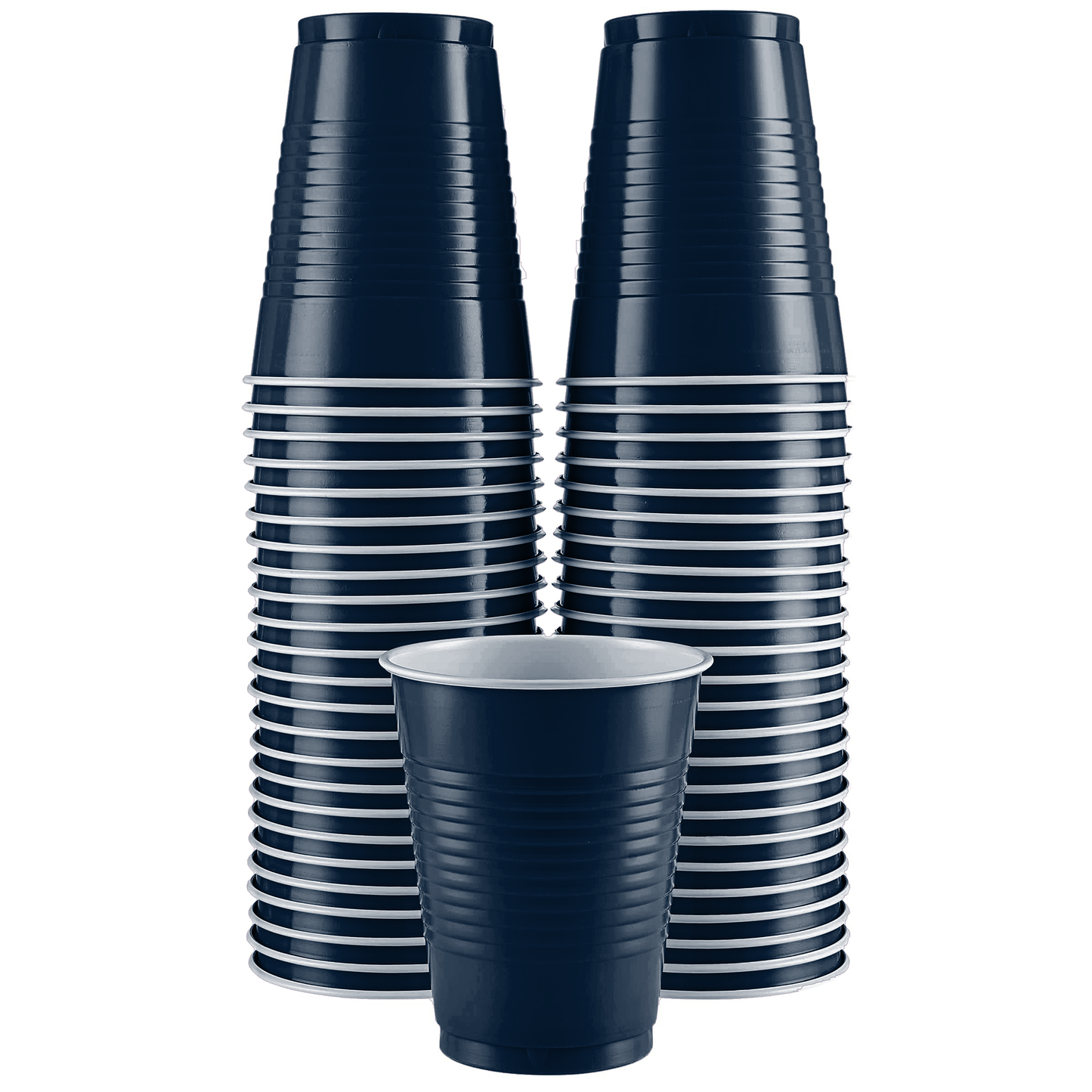 SparkSettings Disposable Plastic Cups 18oz, 50 Pack