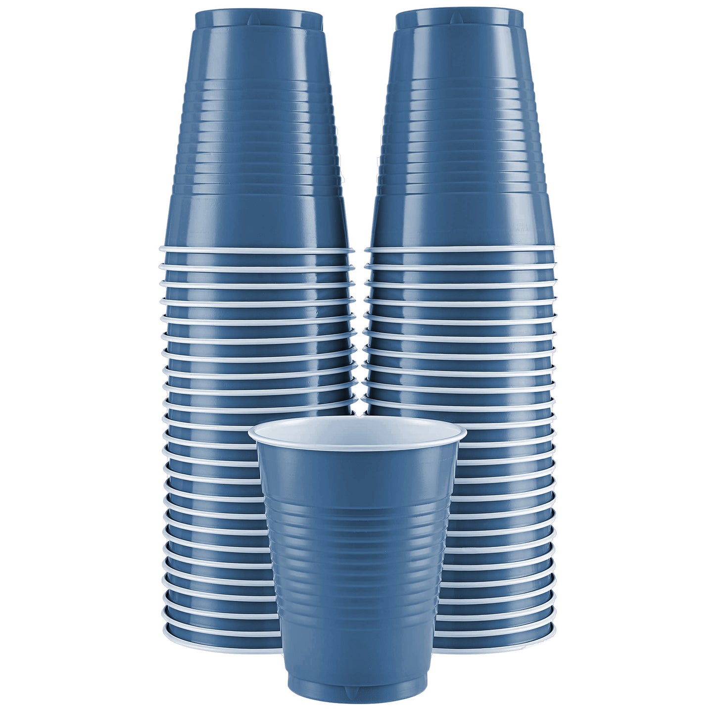 SparkSettings Disposable Plastic Cups 18oz, 50 Pack