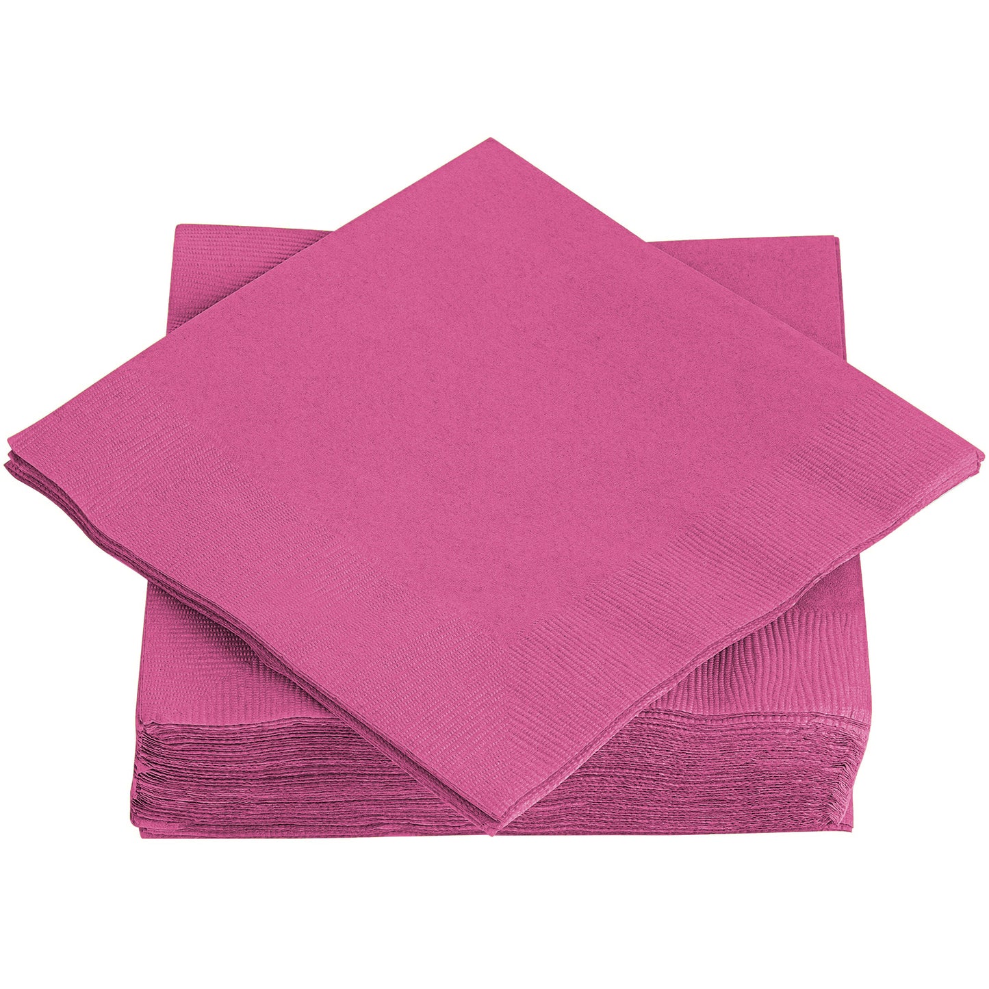 SparkSettings Lunch Napkins, 7” x 7” 2 Ply Paper Napkins, Pack of 50