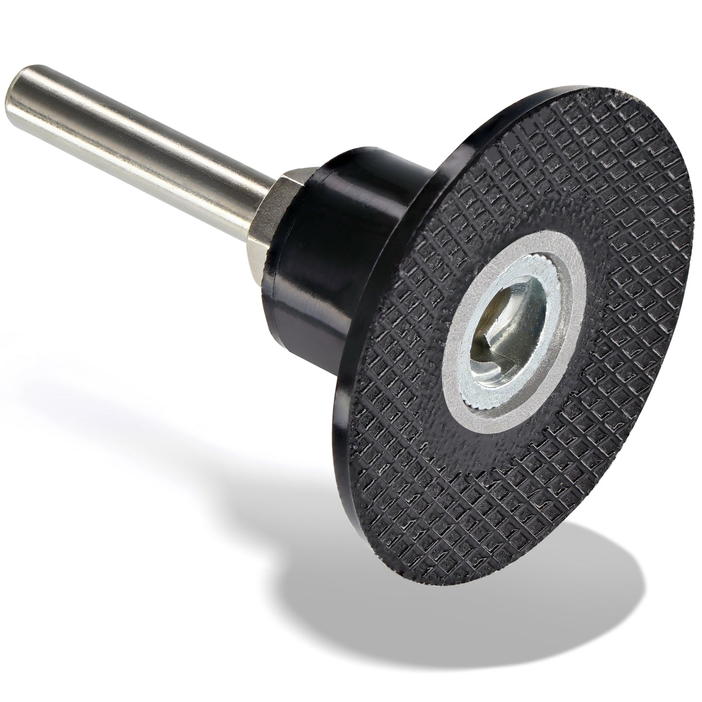 2 Inch Disc Pad Holder with ¼” Shank, Die Grinder Sanding Suitable for Roloc, Sanding and Surface Preparation, – by Ram Pro