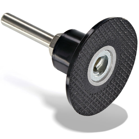 2 Inch Disc Pad Holder with ¼” Shank, Die Grinder Sanding Suitable for Roloc, Sanding and Surface Preparation, – by Ram Pro