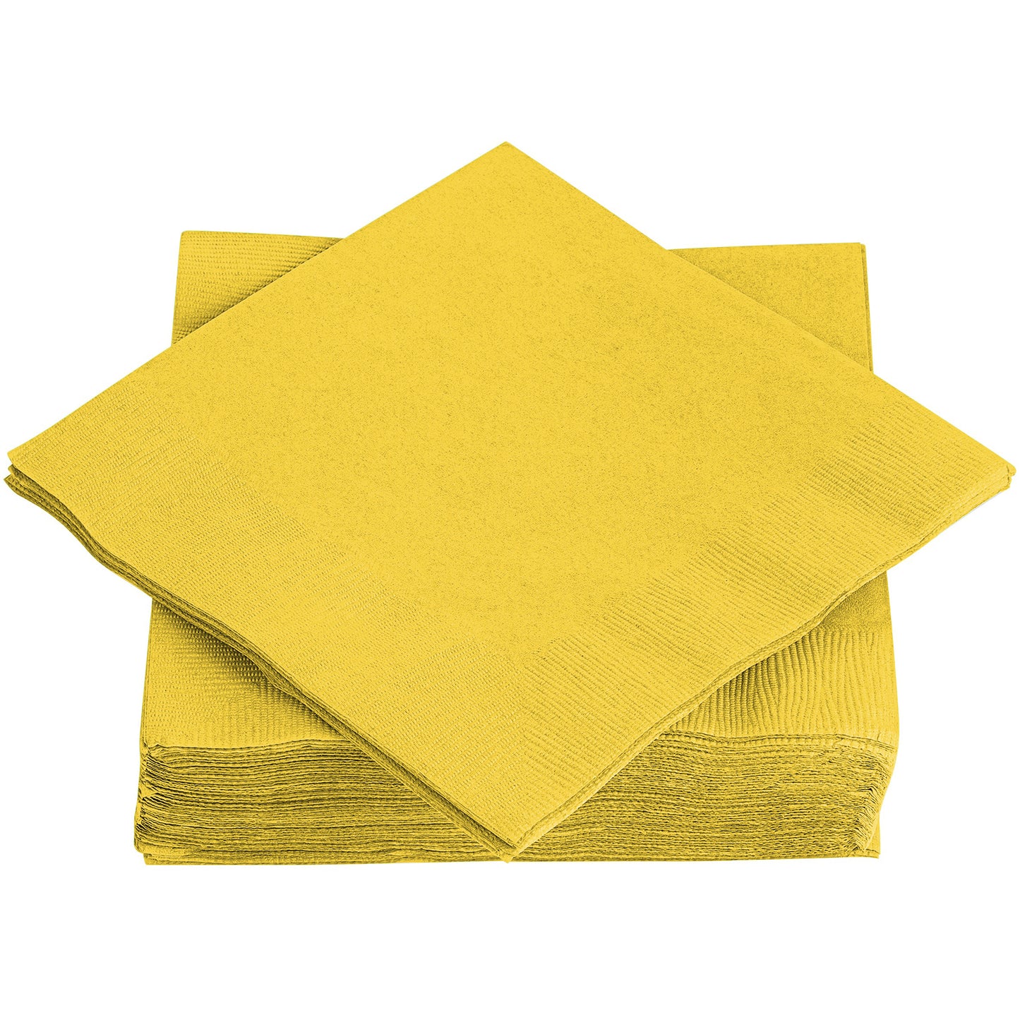 SparkSettings Lunch Napkins, 7” x 7” 2 Ply Paper Napkins, Pack of 50
