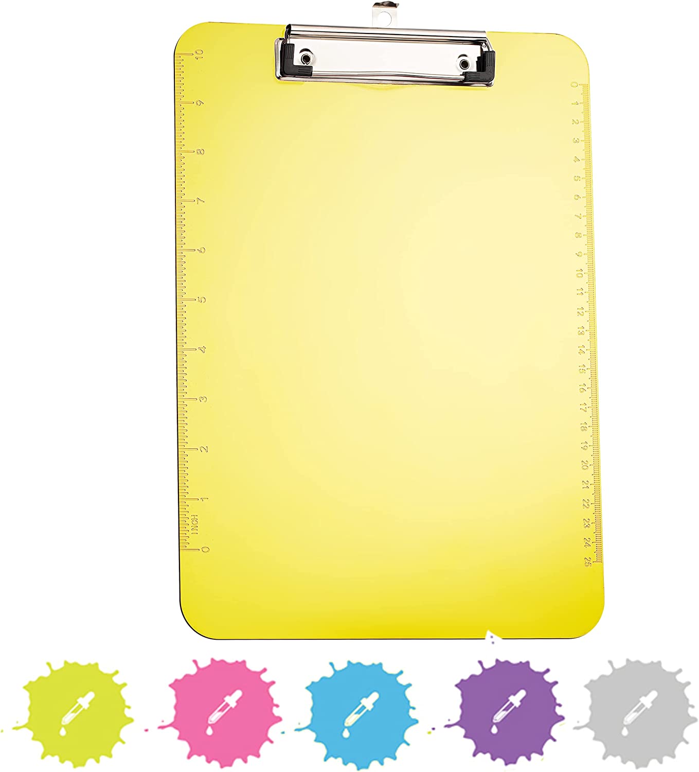 Enday Plastic Clipboard W/ Low Profile Clip
