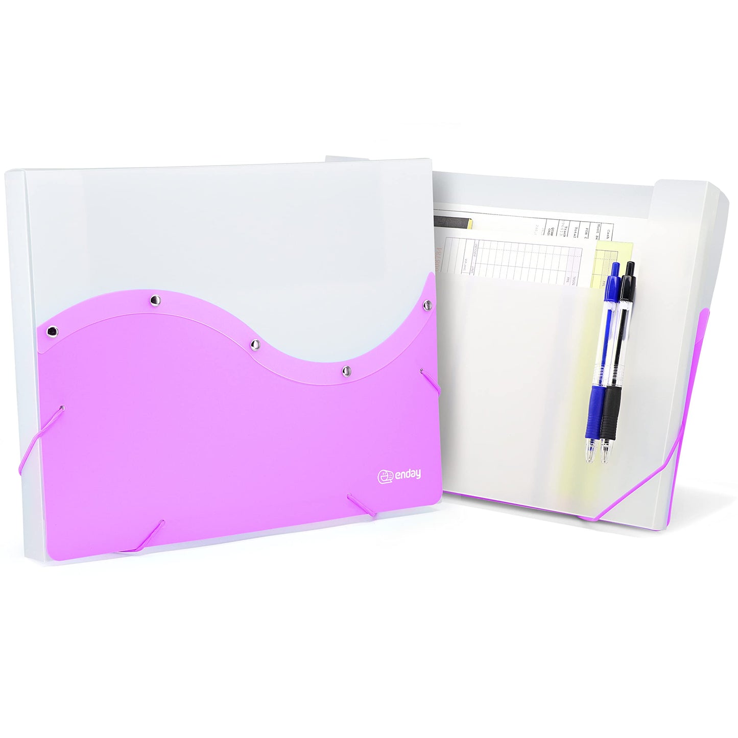Enday Two Tone Letter Size Document Case