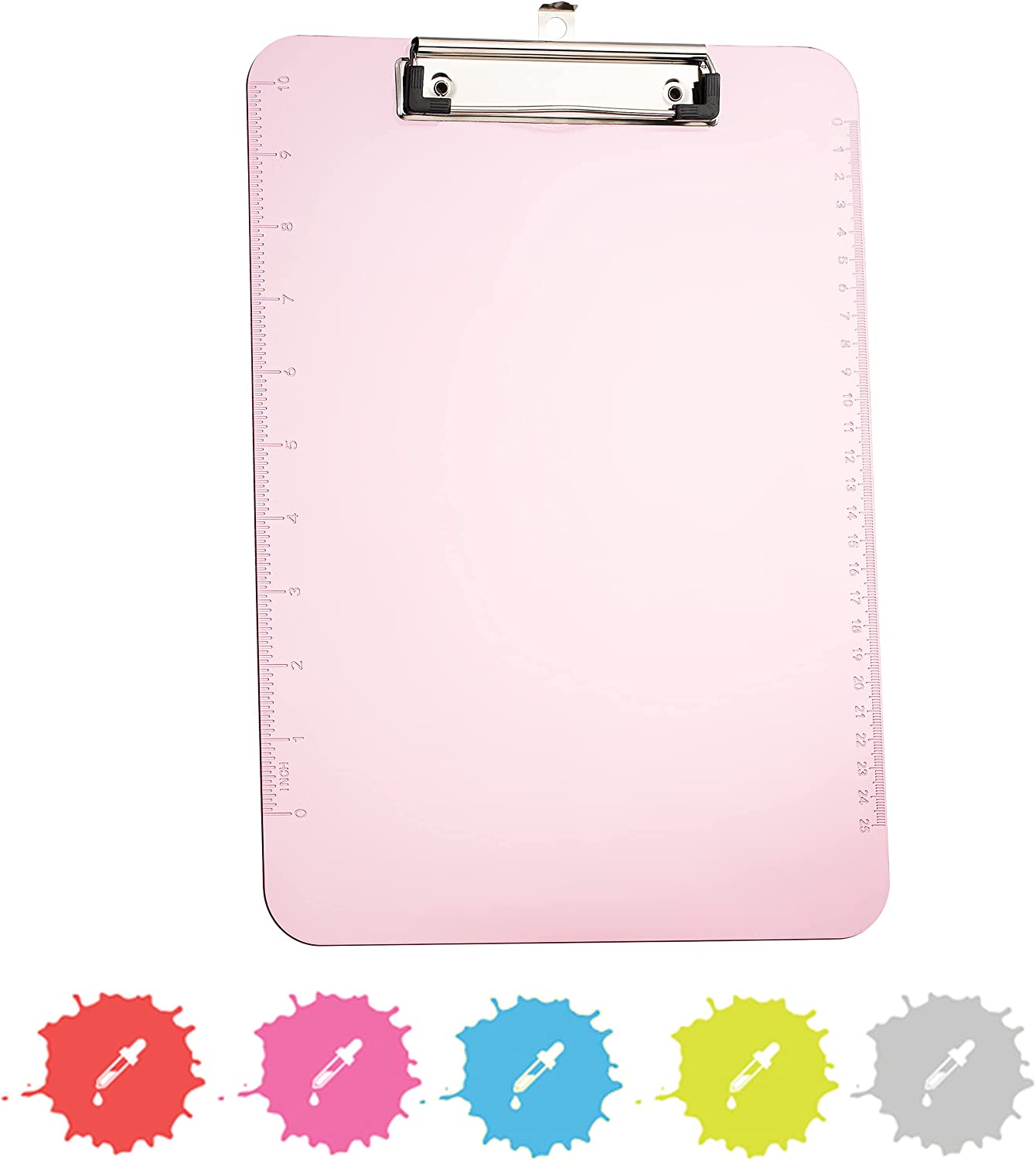 Enday Plastic Clipboard W/ Low Profile Clip