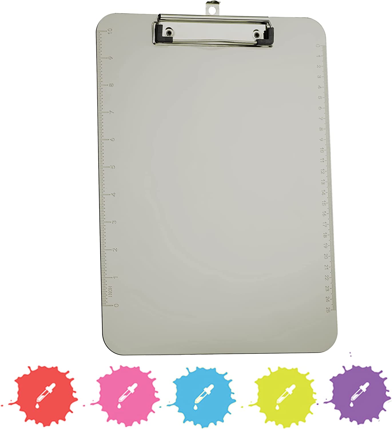 Enday Plastic Clipboard W/ Low Profile Clip