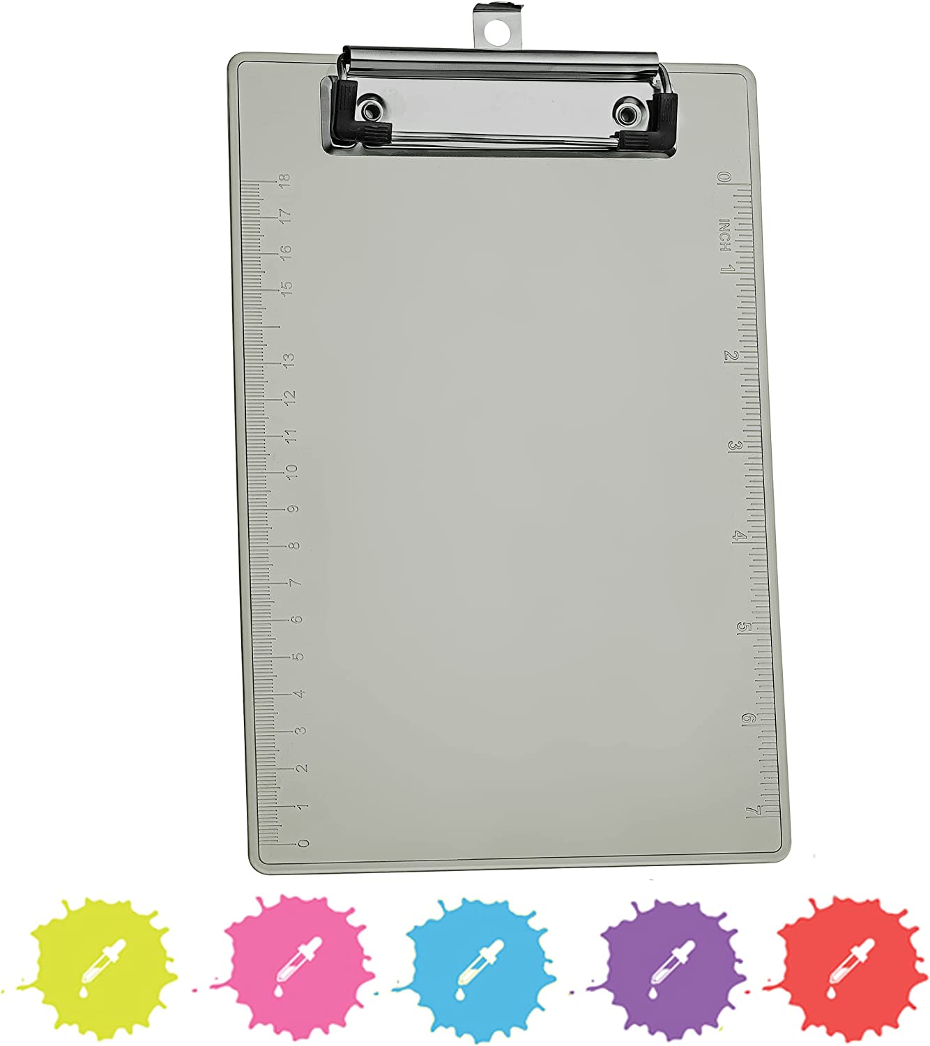 Enday Plastic Clipboard W/ Low Profile Clip