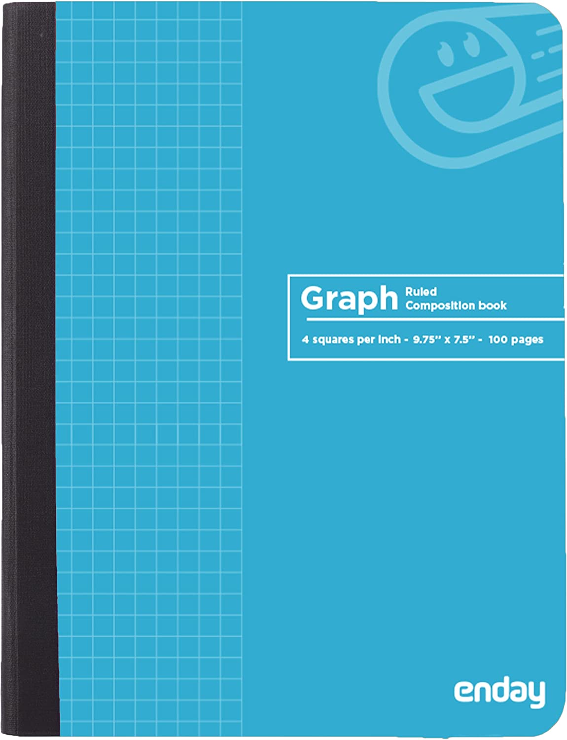 Enday 100 Ct. Premium Quad-Ruled Composition Book