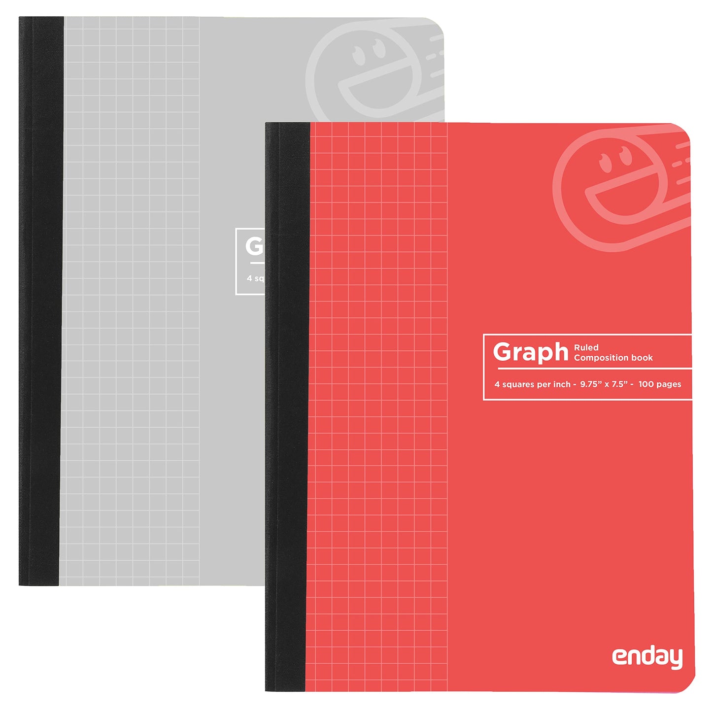 Enday 100 Ct. Premium Quad-Ruled Composition Book