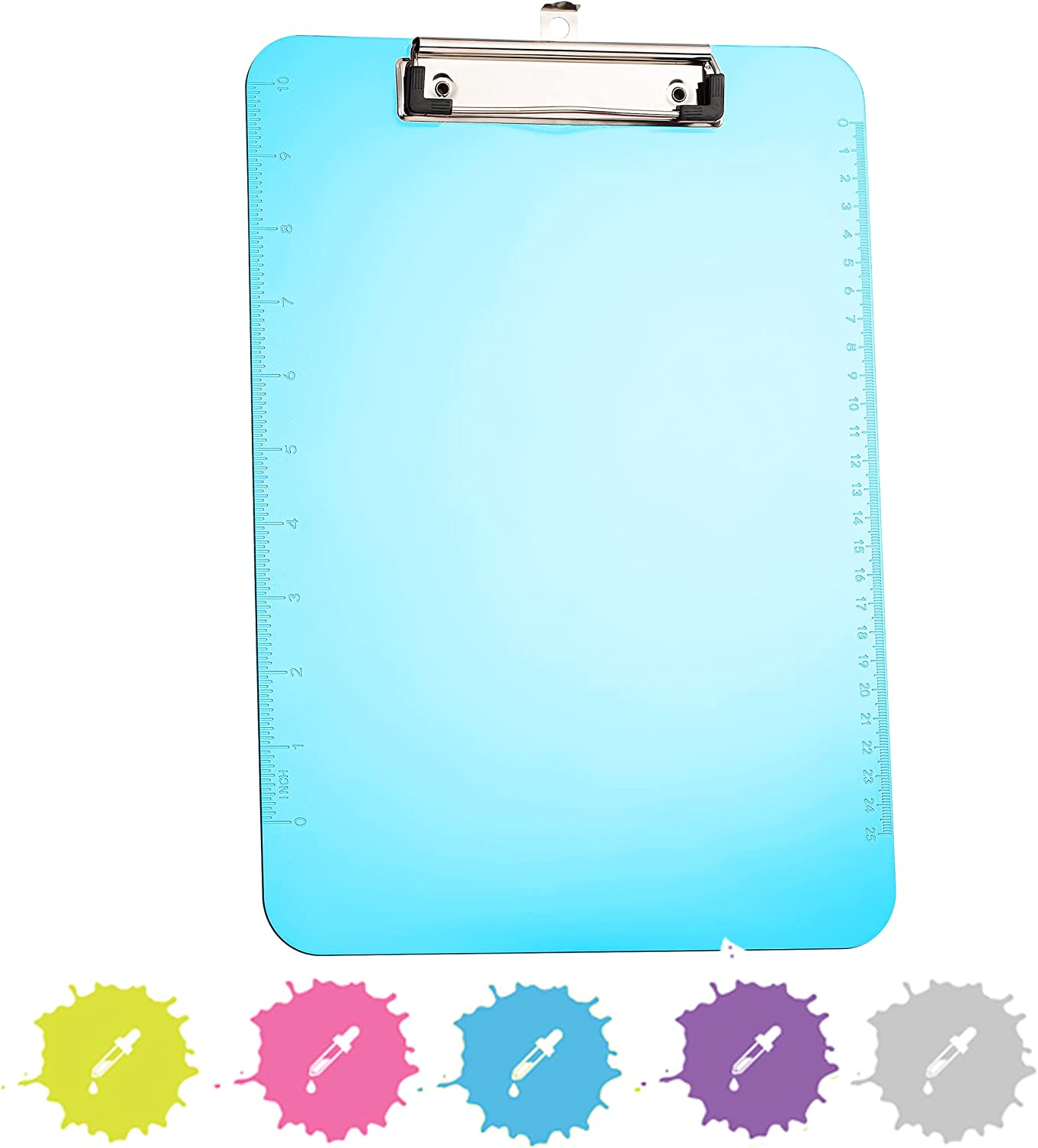 Enday Plastic Clipboard W/ Low Profile Clip