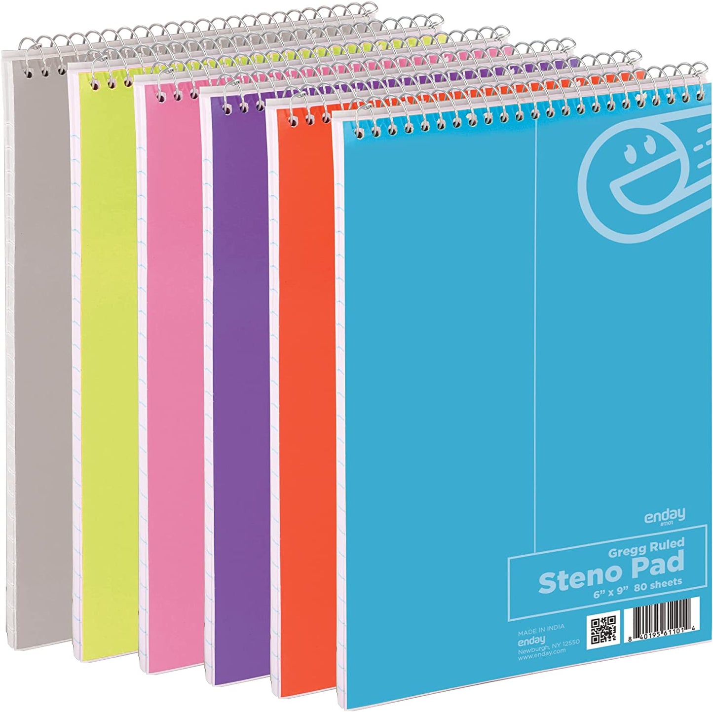 Enday 6 X 9 Steno Pads 80 Sheets.