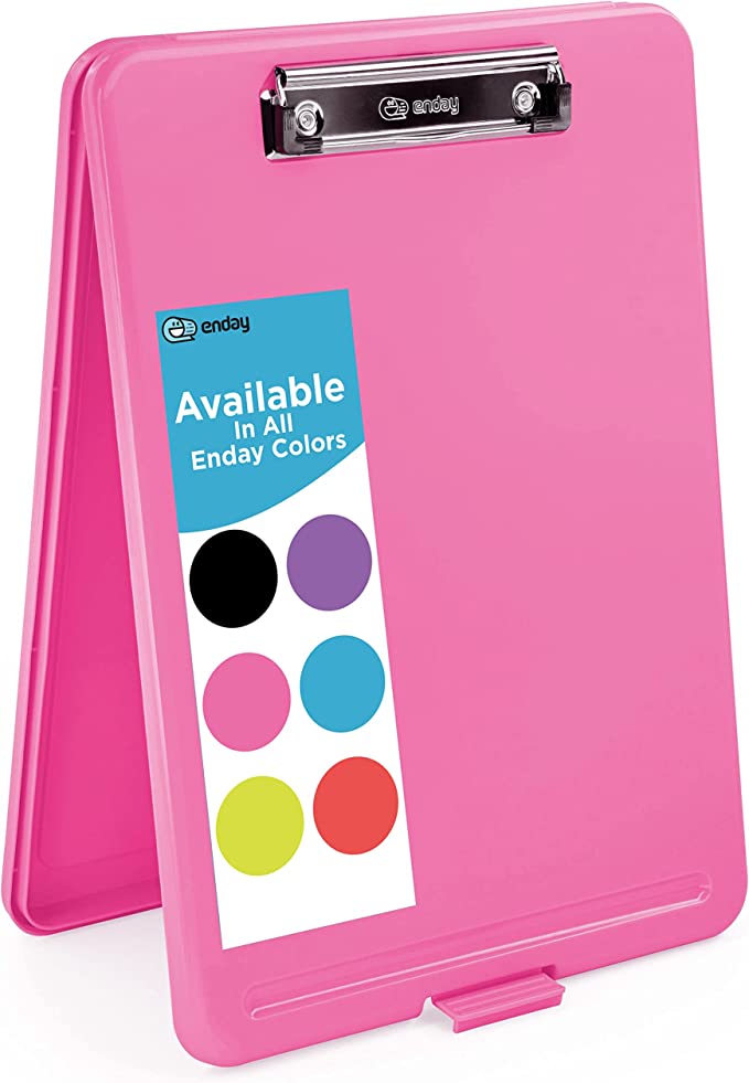 Enday Translucent Clipboard Storage Case