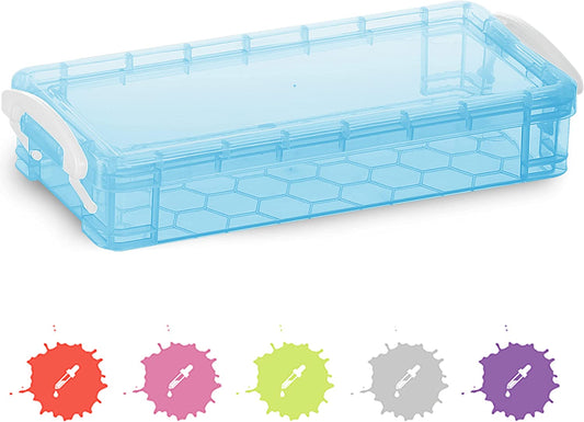 Enday Stackable Plastic Pencil Case