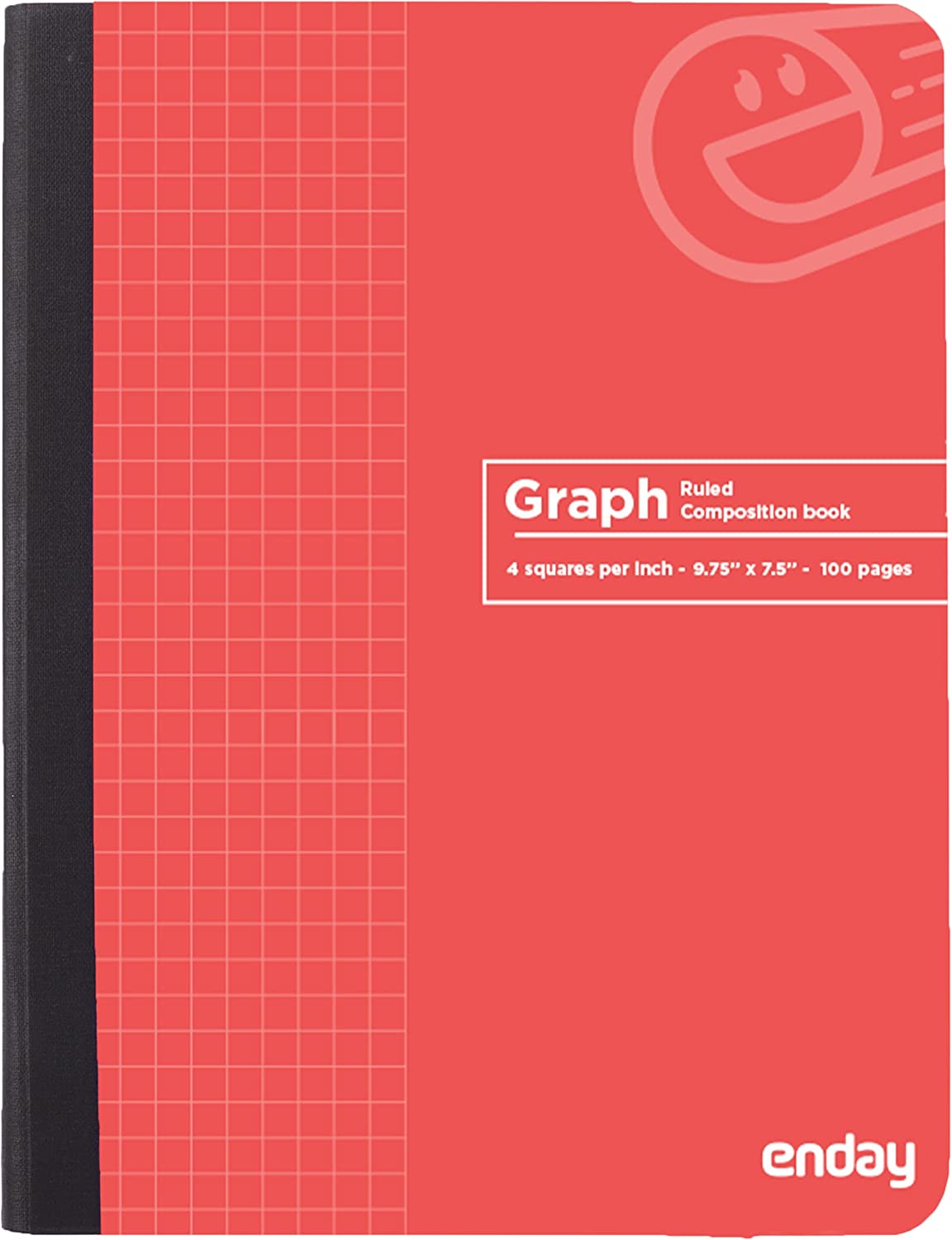 Enday 100 Ct. Premium Quad-Ruled Composition Book