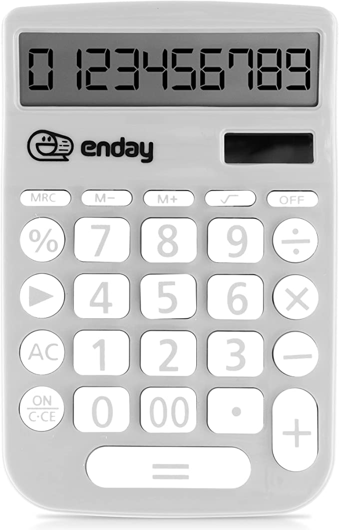 Enday Basic Calculator 12-Digit
