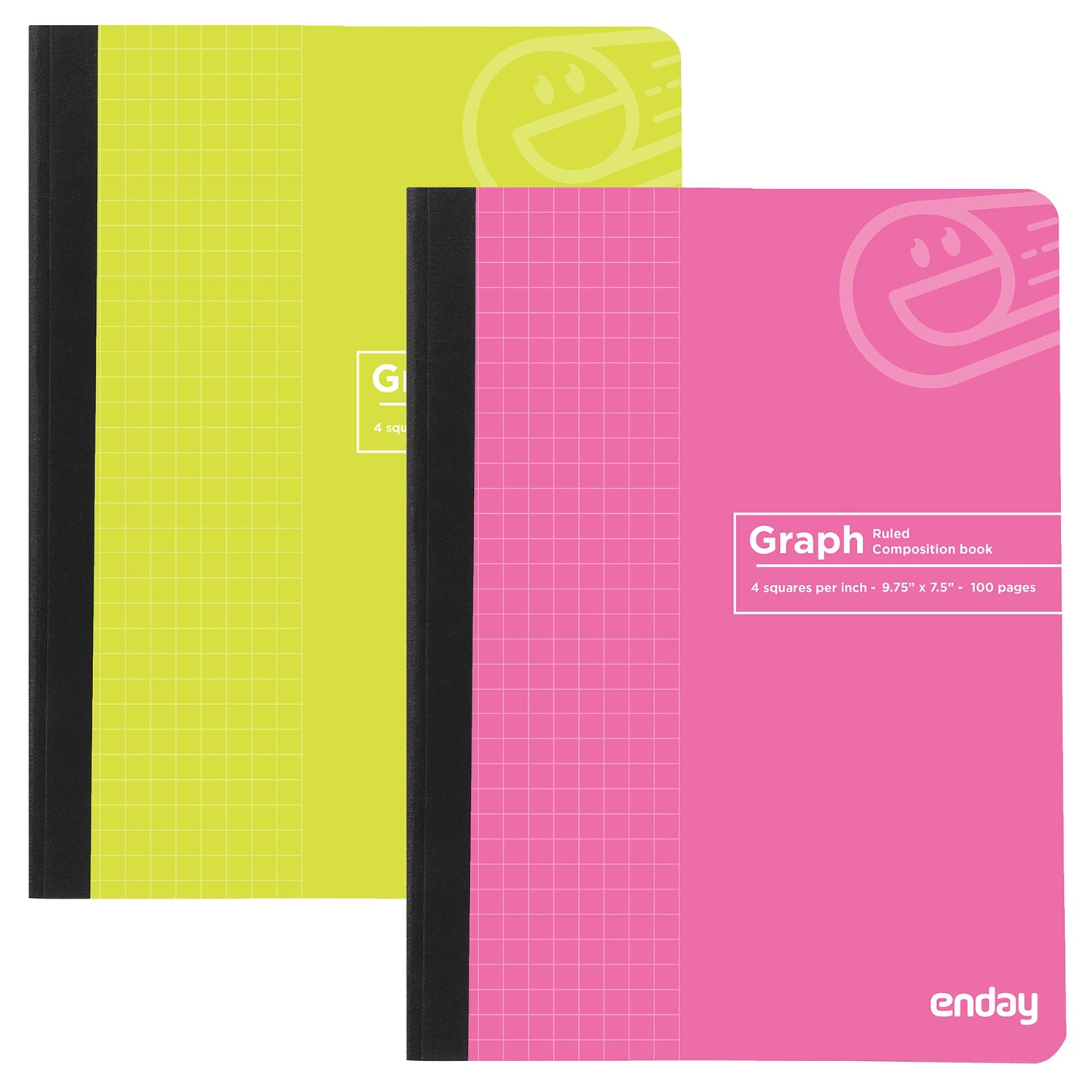 Enday 100 Ct. Premium Quad-Ruled Composition Book