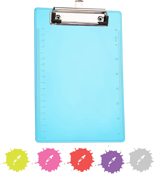 Enday Plastic Clipboard W/ Low Profile Clip