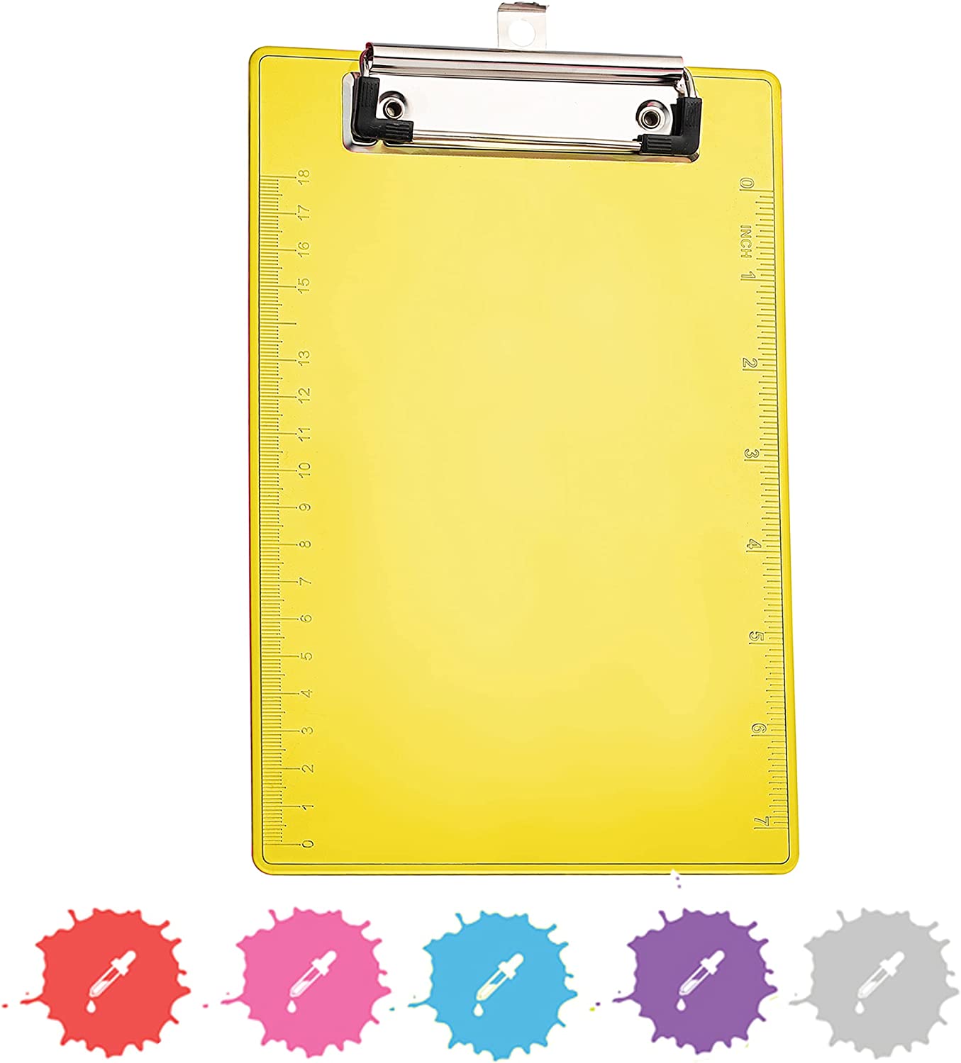 Enday Plastic Clipboard W/ Low Profile Clip