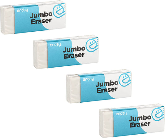 Enday Jumbo Eraser 4 pack