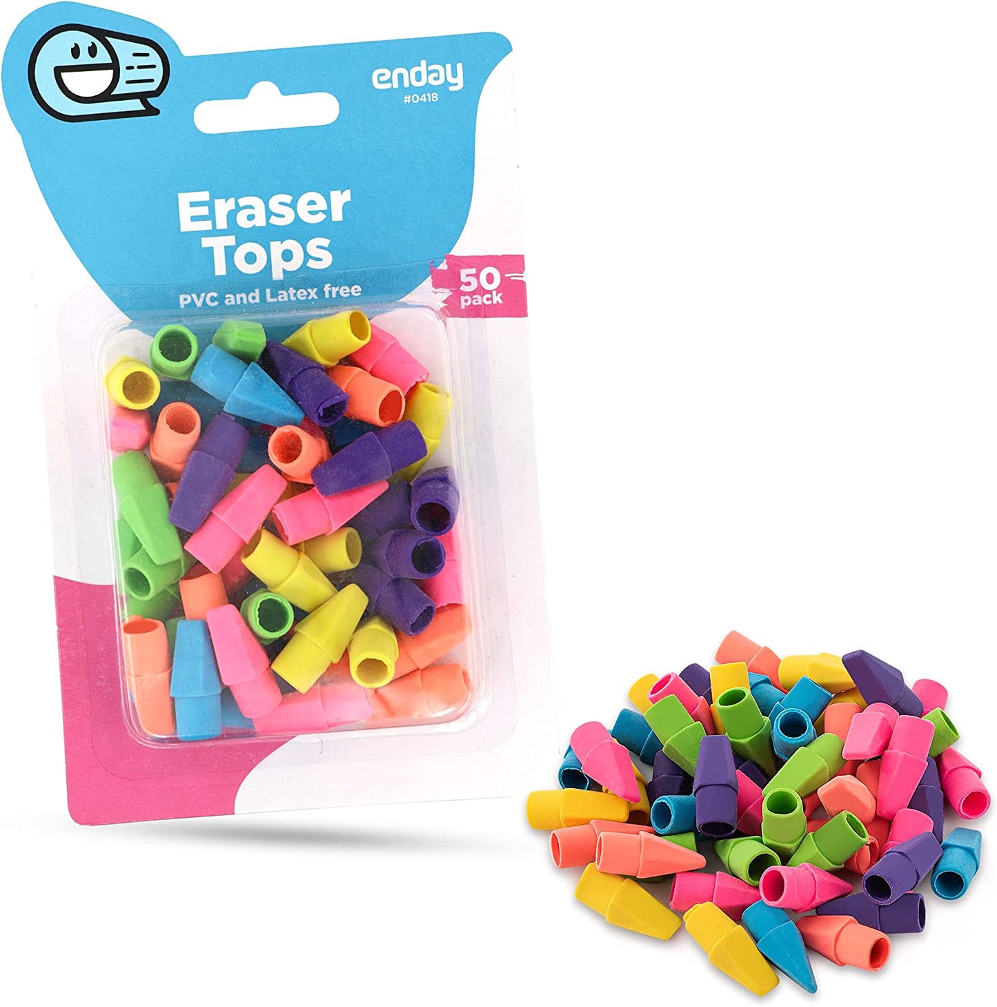 Enday Neon Eraser Top (50/Pack)